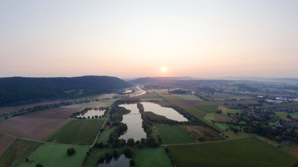 seen bei nettelstedt bückeburg startplatz Morgenfahrt