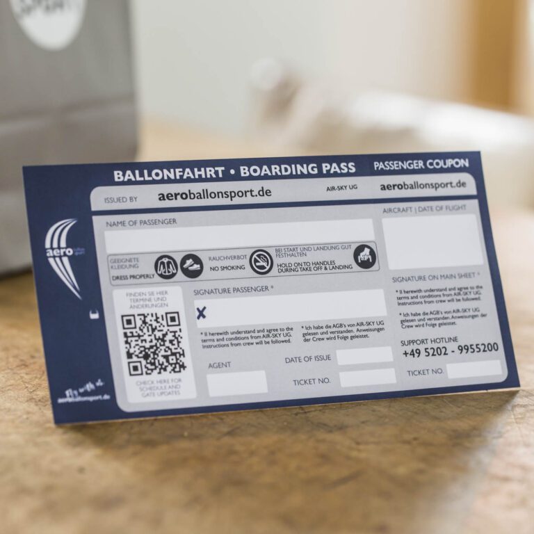 Aeroballonsport Ticket 1 Person