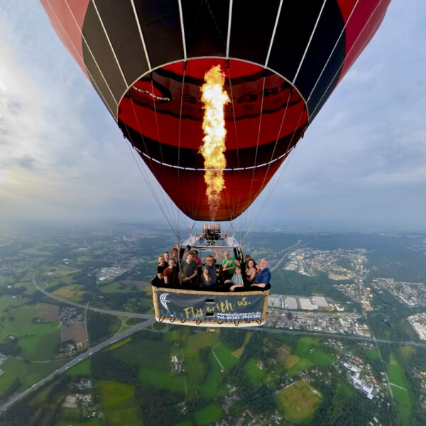 Aeroballonsport Ballonfahrten Ticket 10 Passagiere Ballon Passagierfahrt