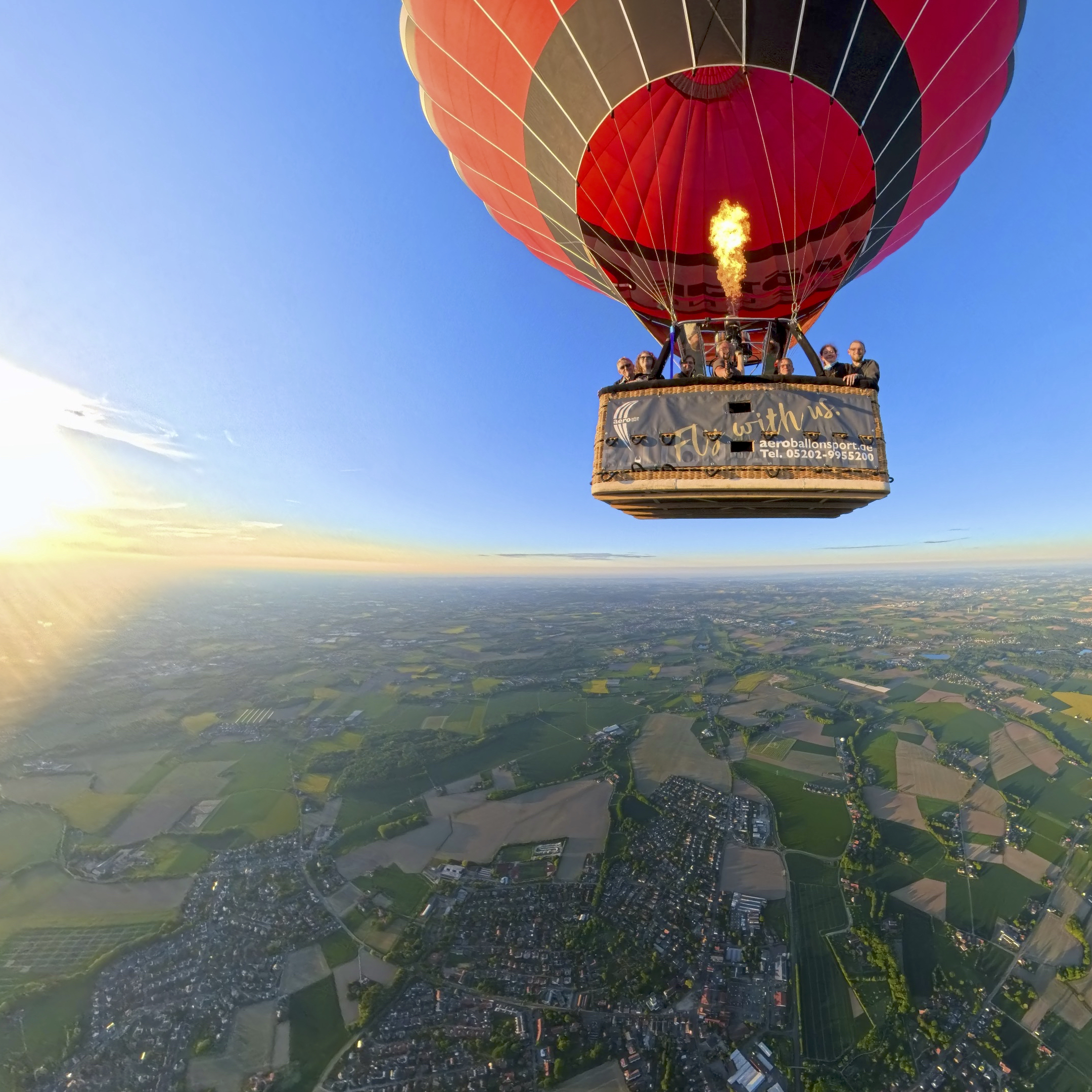 Ballonfahrt 8 Personen Aeroballonsport