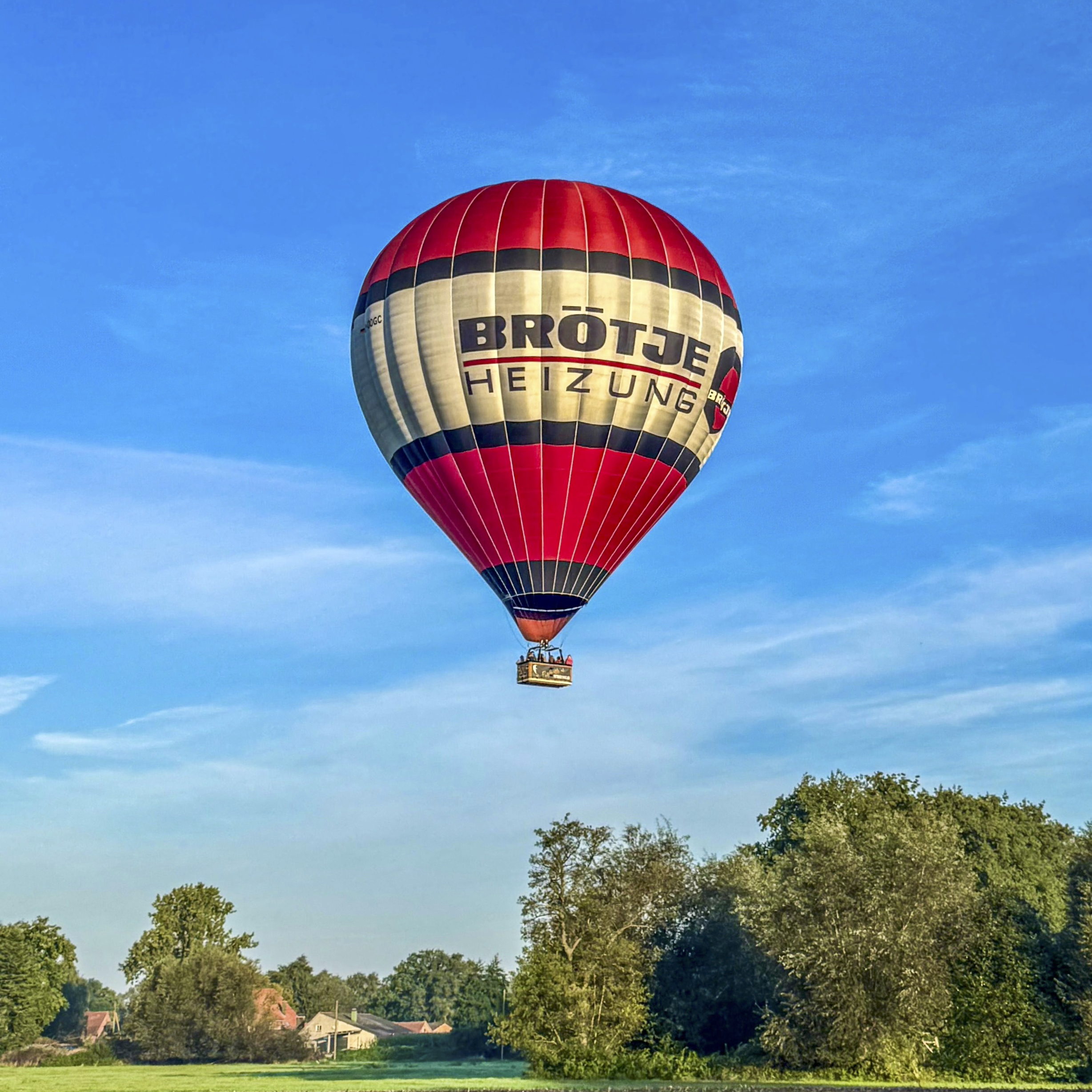 Ballonfahrt Gütersloh Heissluftballon
