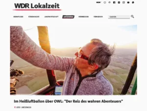 Andre Becker Ballonfahrer WDR