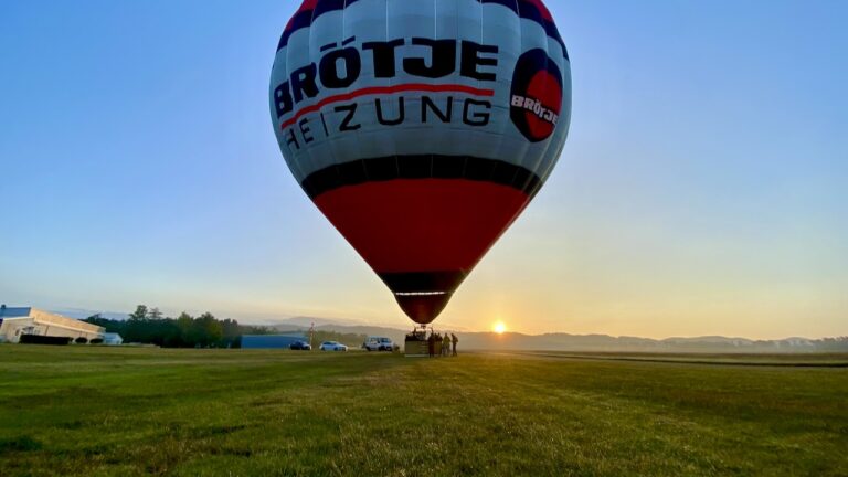 Ballonfahrt ab Oerlinghausen im Naturpark Teutoburger Wald und Senne