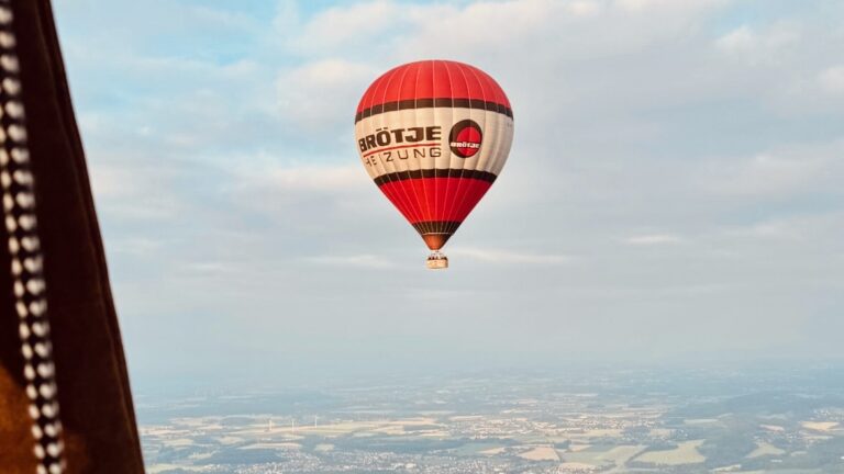 Brötje Heißluftballon über Gütersloh