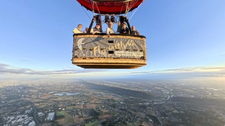 Ballonflug Bückeburg - Im Heißluftballon über der Weser schweben