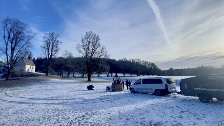 Murnau am Staffelsee im Heißluftballon entdecken. Romantische Fahrten entlang der Alpen.