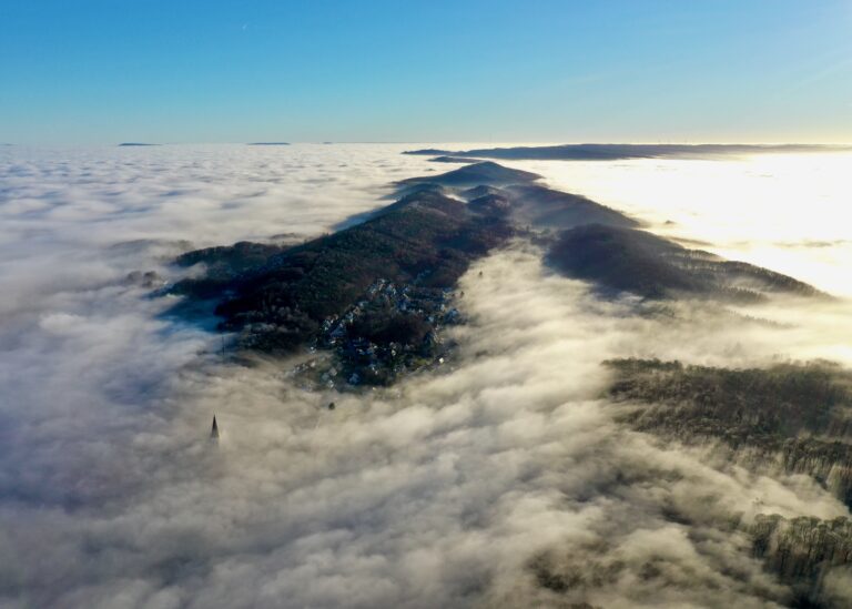 Oerlinghausen im Nebel