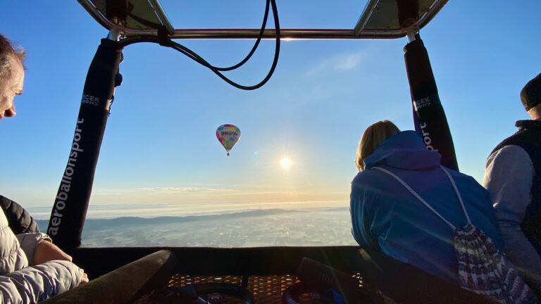 Steinhagen mit Aeroballonsport Geschenkidee Geo Ballooning