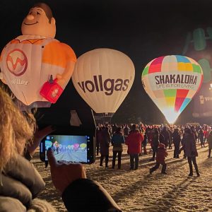 Nightglow der Ballone