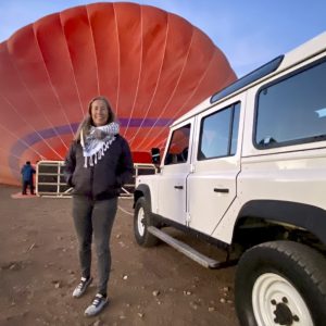 Ballonfahren Marrakech Marokko Aufrüsten Defender