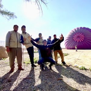 Ballonfahren Marrakech Marokko Crew