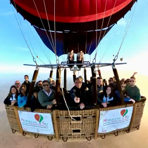 Ballonfahren Marrakech Marokko Inflight