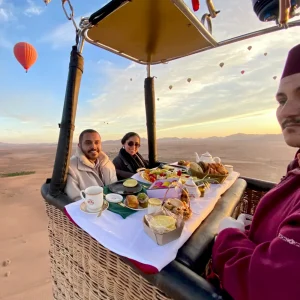 Ballonfahren Marrakech Marokko Royal Flight Fahrt