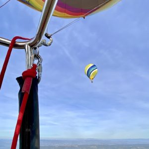 Ballonfahrt Fotos Igualada Spain Ultramagic Ausblick auf die Anderen