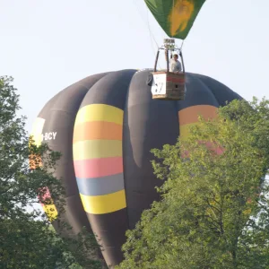 Schweizer Meisterschaft Ballonfahrt 2004 Zielfahrt