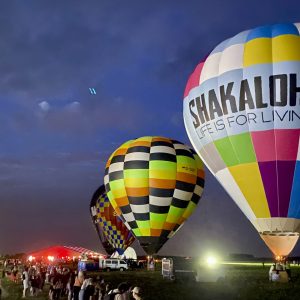 Der Shakaloha Balloon om Night Glow Metz 2025