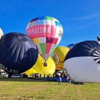 Shakaloha Zeitfenster Start auf der Warsteiner Internationalen MontgolfiadeShakaloha Start auf der Warsteiner WIM Montgolfiade