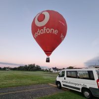 Ballonfahrt Hamm Lippewiesen Startplatz